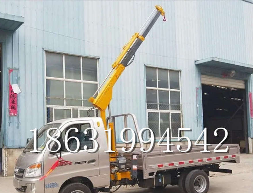 潮州市随车吊机2吨移动随车吊机移动1吨电动吊机车载吊机可拆卸货车起重机